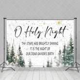 Aperturee - Forest Star Dear Saviors Birth O Holy Night Backdrop
